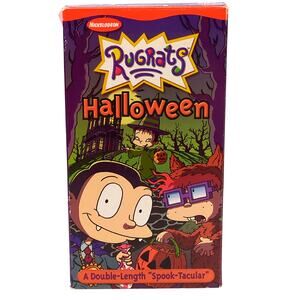 Rugrats Halloween VHS (2002) - Nickelodeon Nick Jr. Cartoon - GOOD